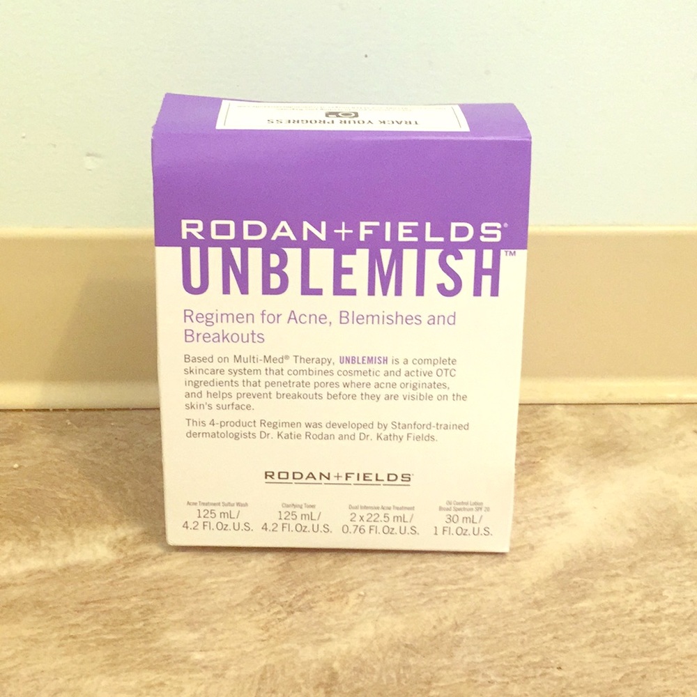 Rodan and Fields Unblemish 4-Part Regimen